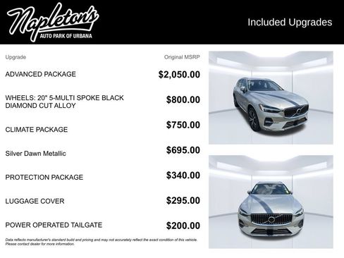 Used 2022 Volvo XC60 B6 Inscription w/ Advanced Package AWD/4WD image 2