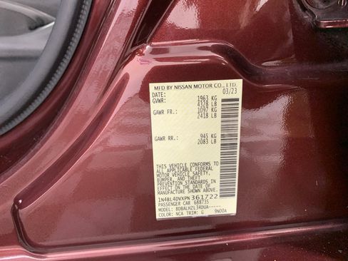 Used 2023 Nissan Altima 2.5 SV FWD image 13