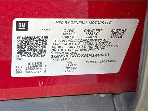 Used 2021 Chevrolet Suburban LT image 35