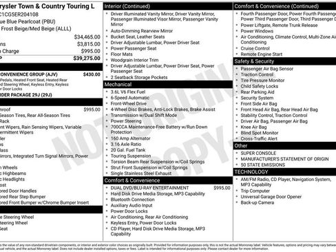 Used 2014 Chrysler Town & Country Touring-L w/ Driver Convenience Group image 6