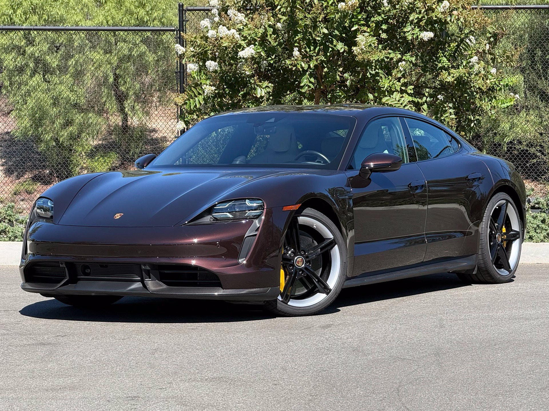 Certified 2021 Porsche Taycan Turbo S AWD/4WD image 1