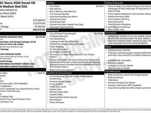 Used 2024 GMC Sierra 3500 Denali w/ Denali Reserve Package image 20