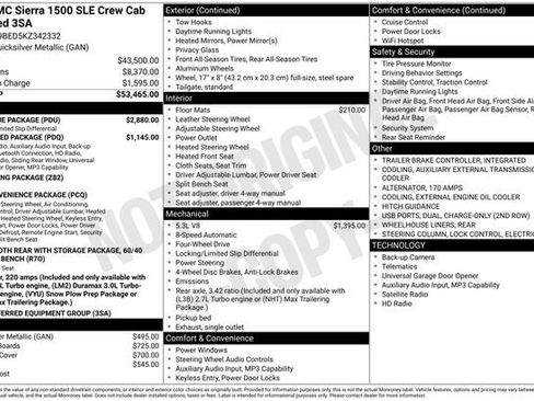 Used 2019 GMC Sierra 1500 SLE w/ SLE Value Package AWD/4WD image 4