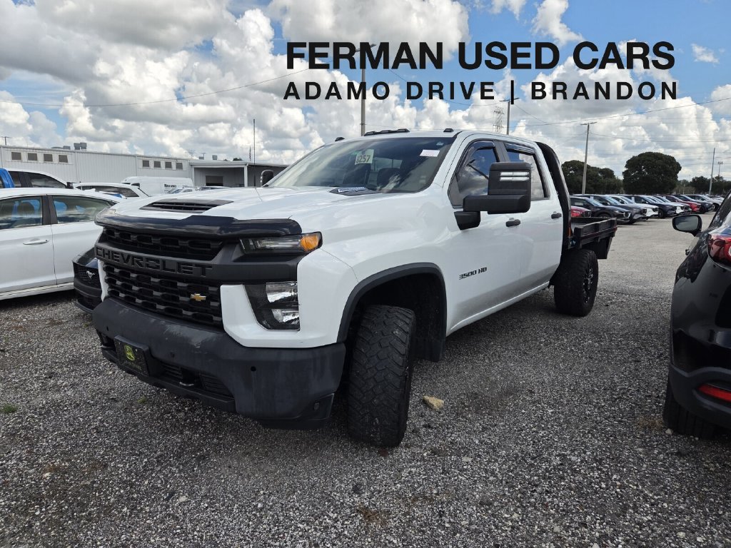 Used 2021 Chevrolet Silverado 3500 W/T w/ Gooseneck/5TH Wheel Package AWD/4WD image 1