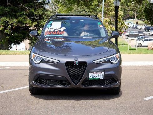 Used 2021 Alfa Romeo Stelvio Ti w/ Nero Edizione image 2