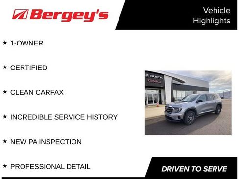 Certified 2025 GMC Acadia Elevation image 4