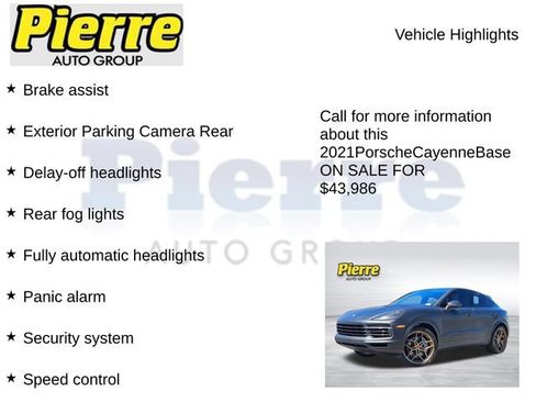 Used 2021 Porsche Cayenne Coupe AWD/4WD image 22