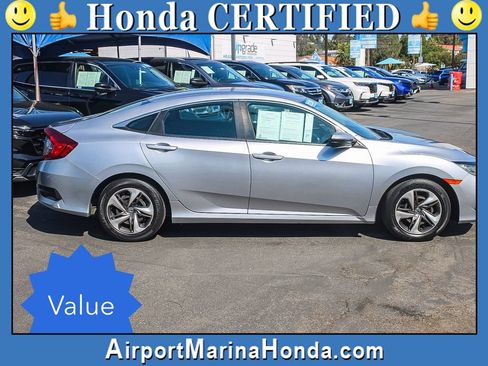 Certified 2019 Honda Civic LX image 2