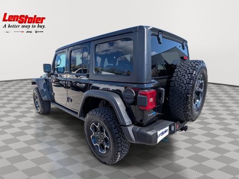 Used 2022 Jeep Wrangler Unlimited Rubicon 4xe w/ Steel Bumper Group image 3