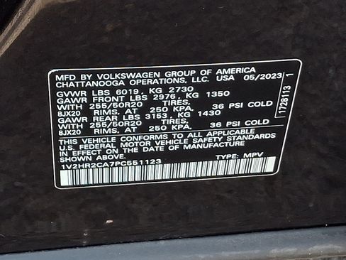 Used 2023 Volkswagen Atlas SE AWD/4WD image 25
