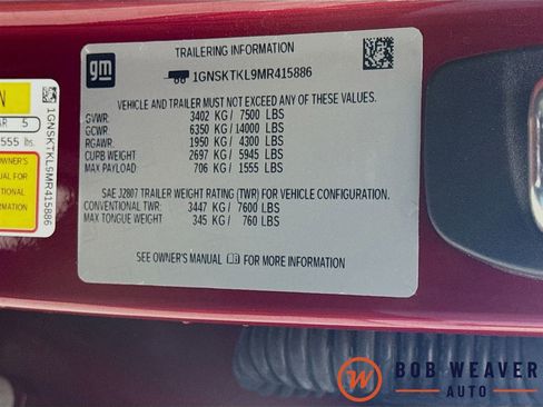 Used 2021 Chevrolet Tahoe High Country image 35