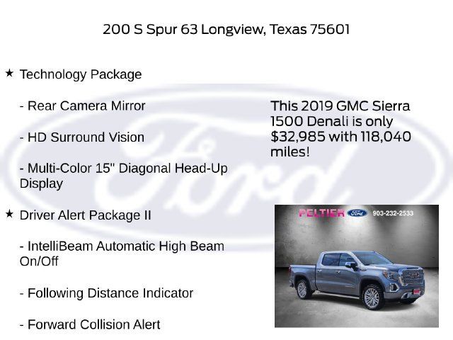 Used 2019 GMC Sierra 1500 Denali w/ Denali Ultimate Package AWD/4WD image 6