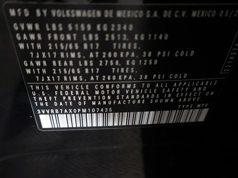 Used 2023 Volkswagen Tiguan S FWD image 47
