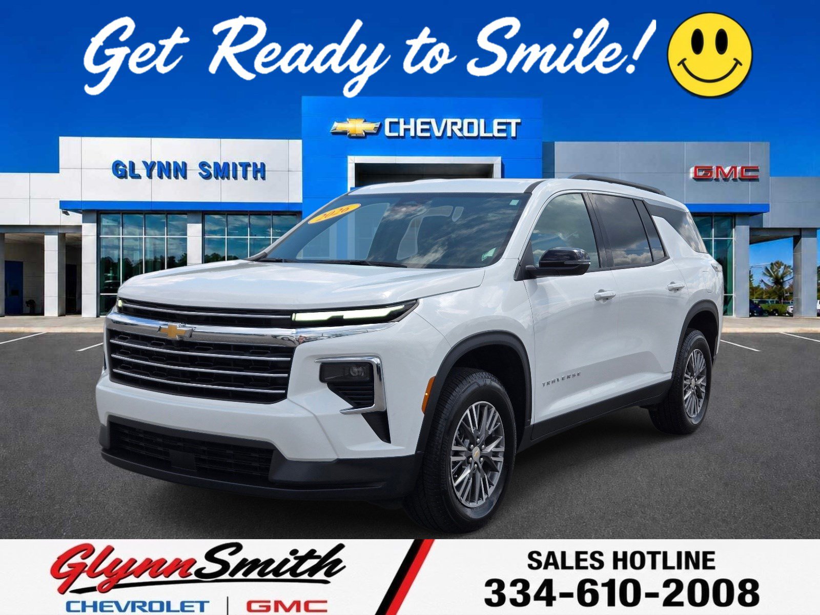 Used 2026 Chevrolet Traverse LT FWD image 1