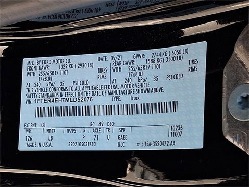 Used 2021 Ford Ranger XLT w/ Equipment Group 301A Mid image 27