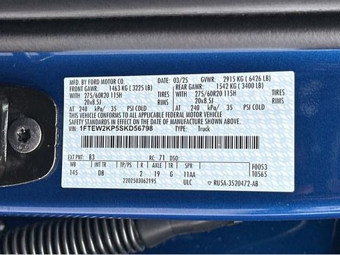 New 2025 Ford F150 STX w/ Equipment Group 200A image 43