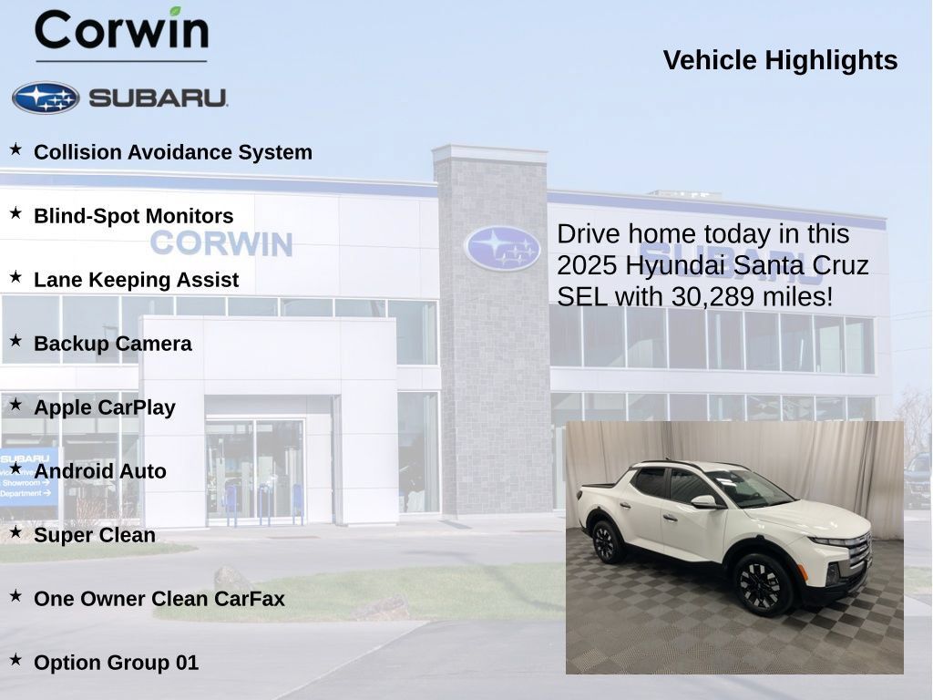 Used 2025 Hyundai Santa Cruz SEL FWD image 6