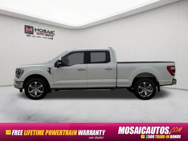 Used 2021 Ford F150 Lariat w/ Equipment Group 502A High AWD/4WD image 4