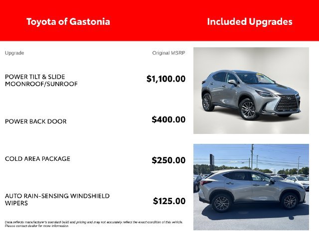 Used 2022 Lexus NX 350 AWD w/ Cold Area Package image 4
