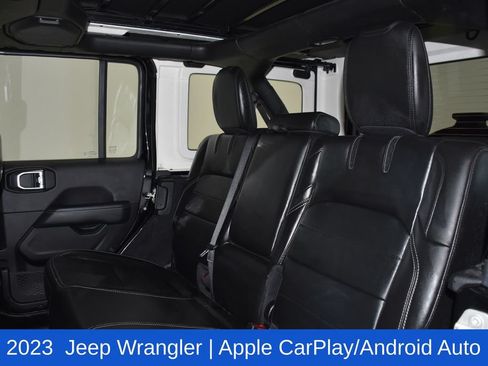 Used 2023 Jeep Wrangler Unlimited Sahara w/ Cold Weather Group AWD/4WD image 30