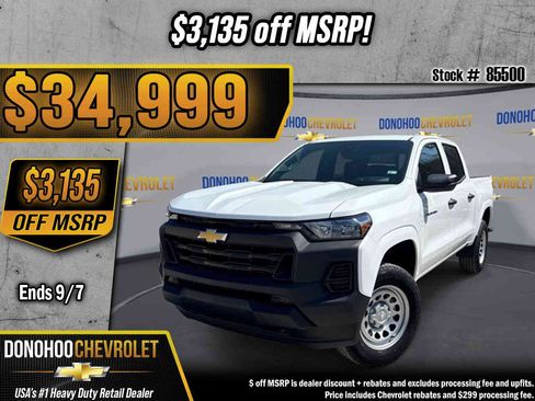 New 2026 Chevrolet Colorado W/T AWD/4WD image 1