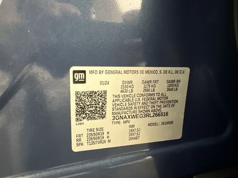 Certified 2024 Chevrolet Equinox RS AWD/4WD image 34