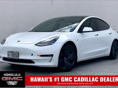 Used 2020 Tesla Model 3 Long Range AWD/4WD image 1