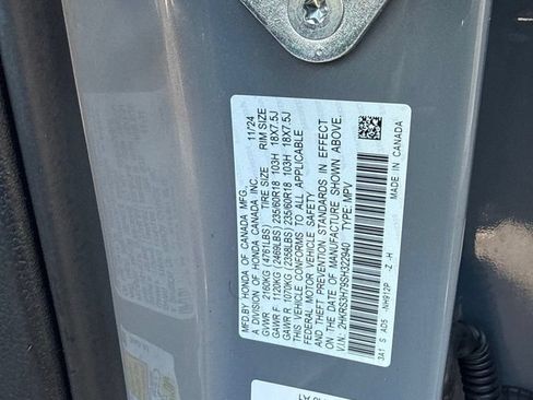 Certified 2025 Honda CR-V EX-L image 11