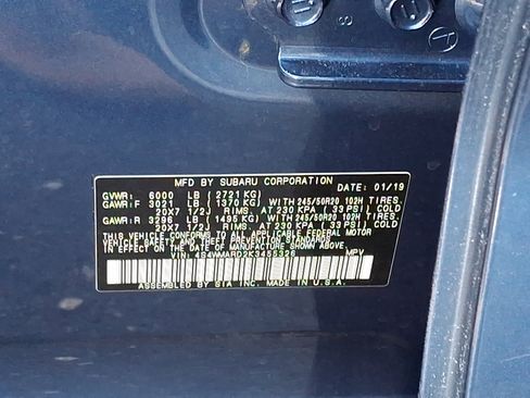 Used 2019 Subaru Ascent Touring w/ Popular Package #3 image 28