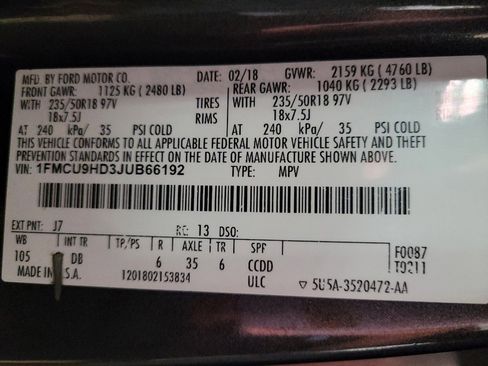 Used 2018 Ford Escape SEL AWD/4WD image 33
