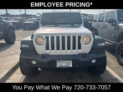 Used 2020 Jeep Wrangler Unlimited Sport S AWD/4WD image 2