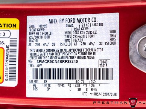 Used 2025 Ford Bronco Sport Outer Banks AWD/4WD image 45