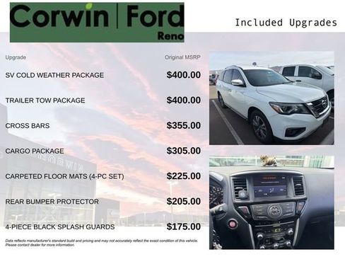 Used 2017 Nissan Pathfinder SV w/ Trailer Tow Package image 3