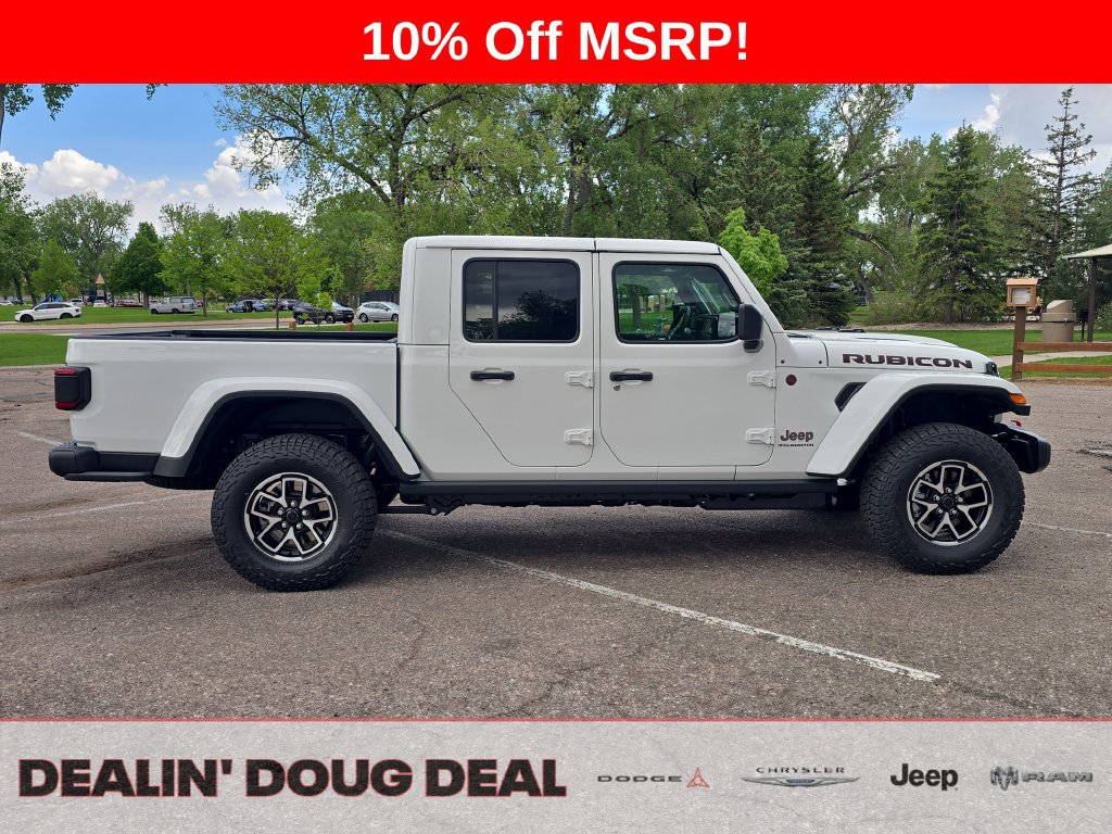 New 2026 Jeep Gladiator Rubicon w/ Steel Power Dome Hood Package AWD/4WD image 6
