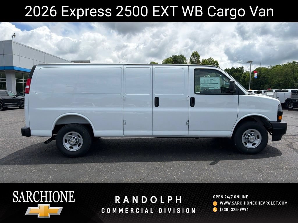 New 2026 Chevrolet Express 2500 Extended w/ Driver Convenience Package RWD image 1