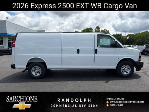 New 2026 Chevrolet Express 2500 Extended w/ Driver Convenience Package RWD image 1