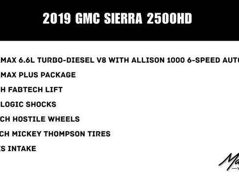 Used 2019 GMC Sierra 2500 SLT w/ Duramax Plus Package AWD/4WD image 53