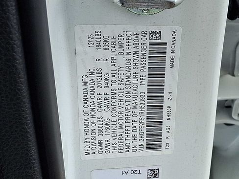 Used 2024 Honda Civic Sport image 27