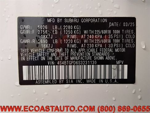 Used 2025 Subaru Outback Touring XT w/ Popular Package #2 AWD/4WD image 17