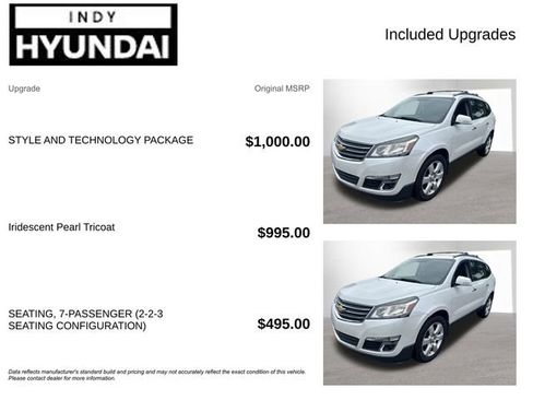 Used 2016 Chevrolet Traverse LT w/ Style and Technology Package FWD image 4