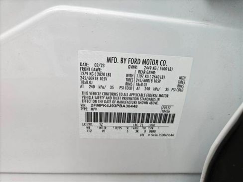 Used 2023 Ford Edge SEL AWD/4WD image 20