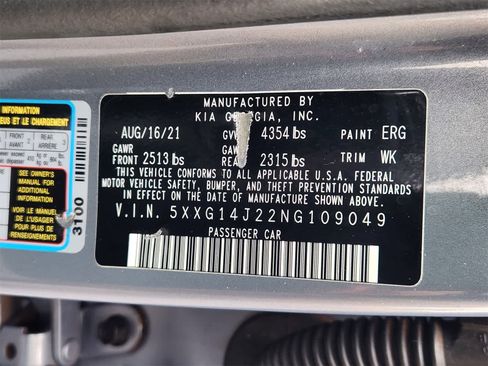 Used 2022 Kia K5 LXS image 33