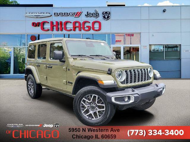 Certified 2026 Jeep Wrangler Unlimited Sahara w/ Safety Group AWD/4WD image 1