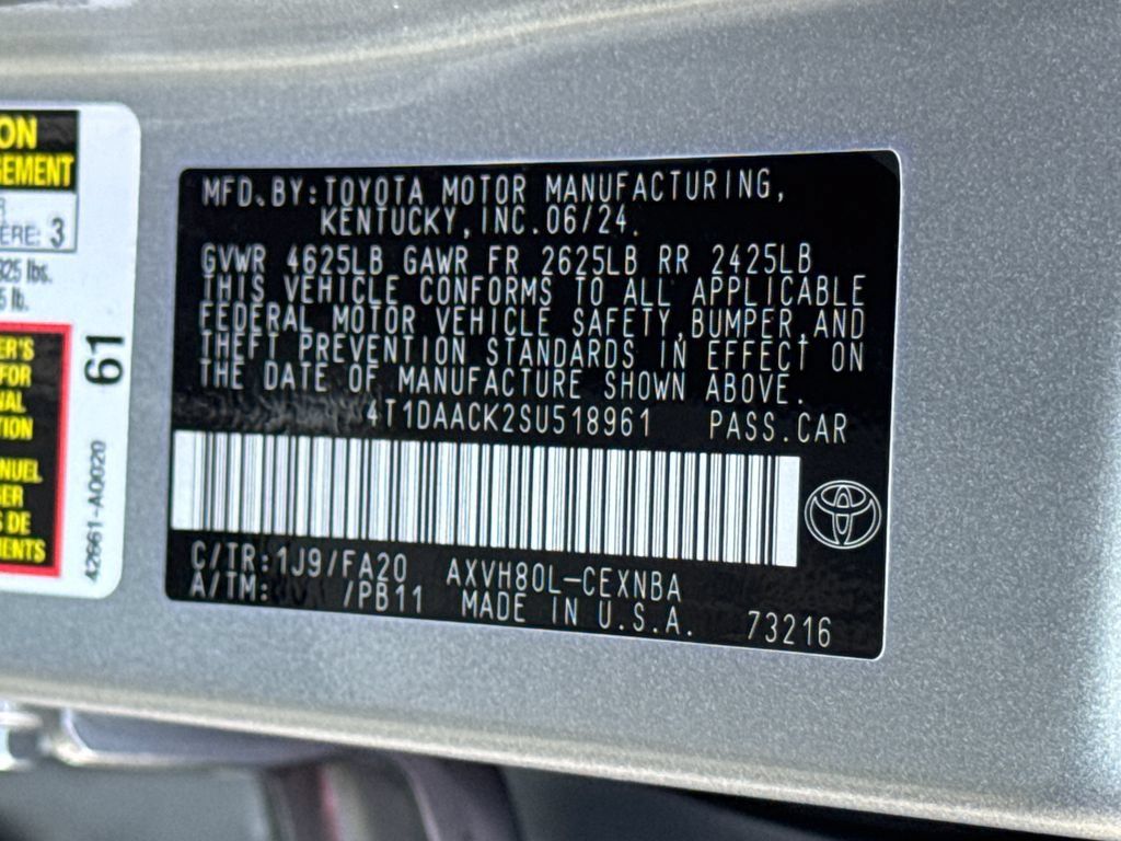 Used 2025 Toyota Camry LE FWD image 47
