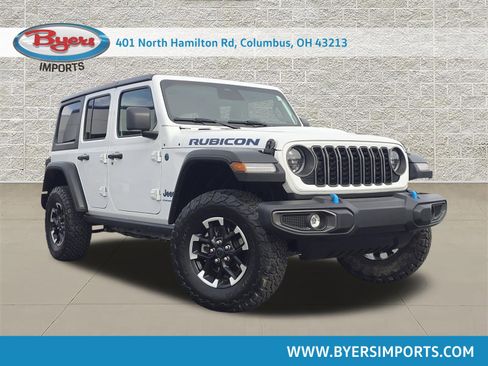 Used 2025 Jeep Wrangler Unlimited Rubicon 4xe w/ Convenience Group AWD/4WD image 1