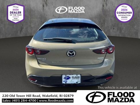 Certified 2025 MAZDA MAZDA3 Carbon AWD/4WD image 4
