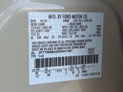 Used 2025 Ford Maverick XL w/ Equipment Group 102A image 26