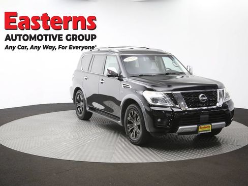 Used 2017 Nissan Armada Platinum w/ Captain Seat Package AWD/4WD image 56