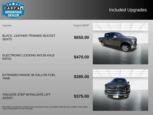 Used 2016 Ford F150 Lariat w/ Equipment Group 502A Luxury AWD/4WD image 6