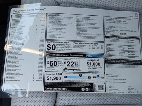 New 2026 BMW X5 xDrive50e AWD/4WD image 18